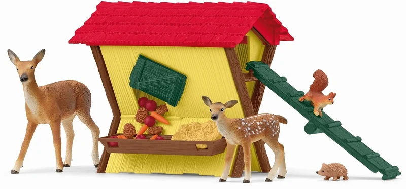Figurine Nourrir les Animaux de la Forêt
