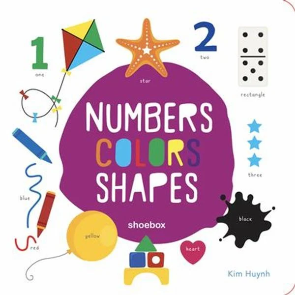 Numbers, colors, shapes (Livre anglais)