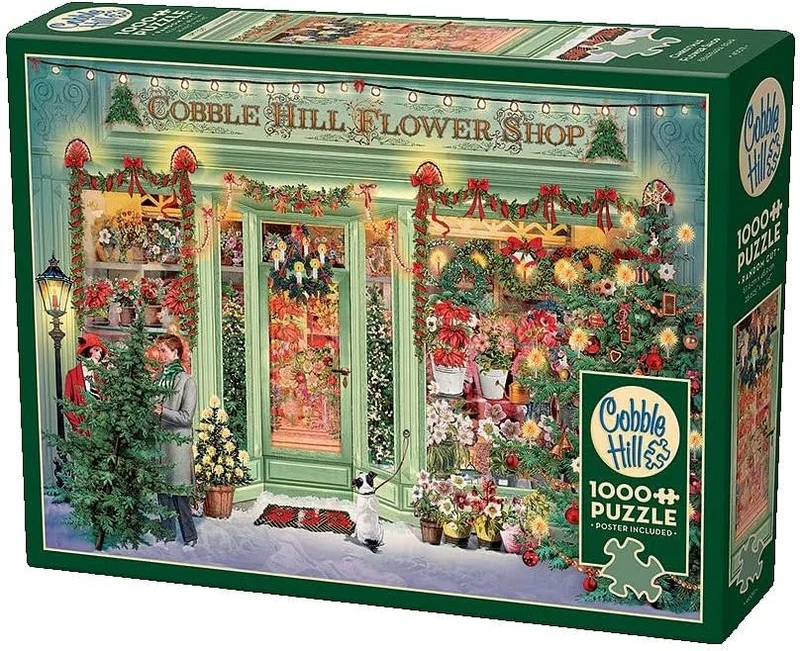 La boutique de fleur de Noël, 1000 pièces
