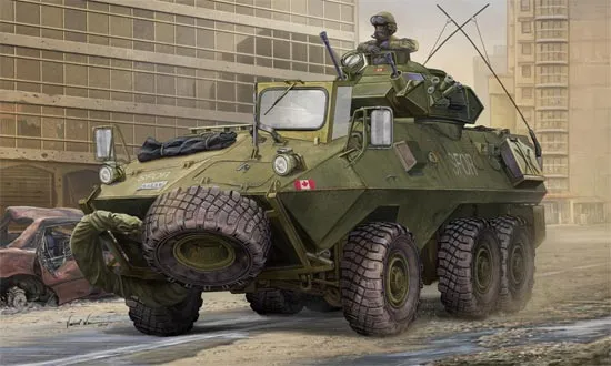 CND grizzly 6x6 arm.pers.carr, late, 1/35