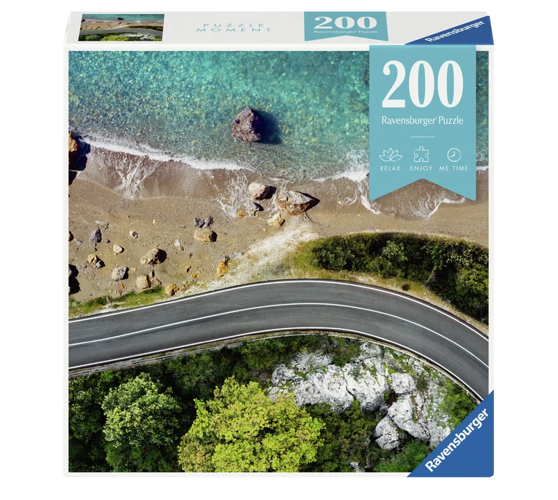 La route de la plage, 200 pièces