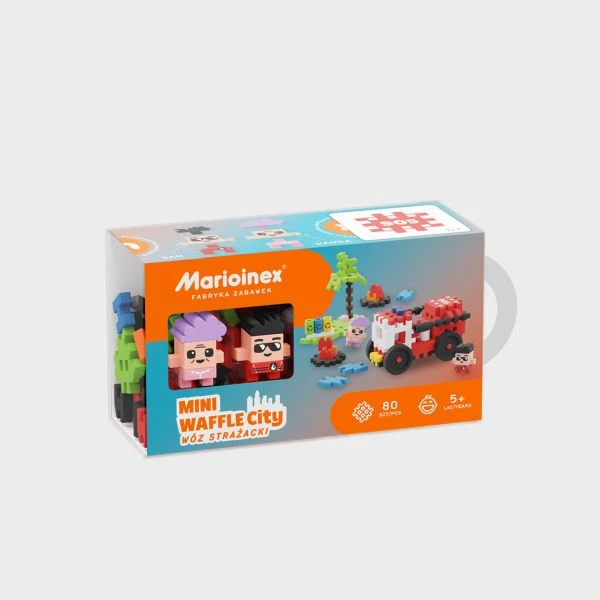 Mini Waffle - Camion de pompier