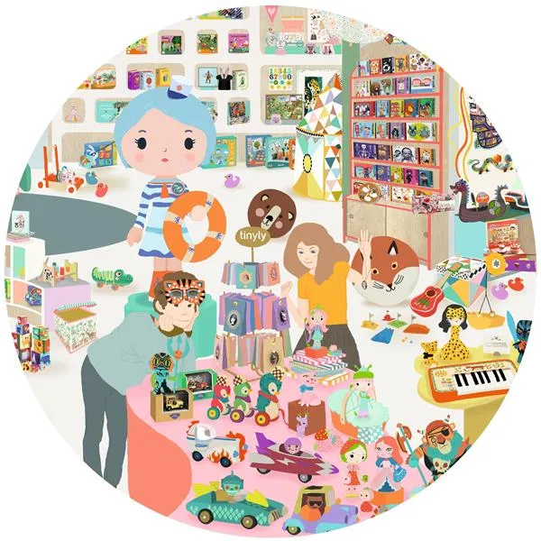 Puzzle observation - La petite boutique, 100 pcs