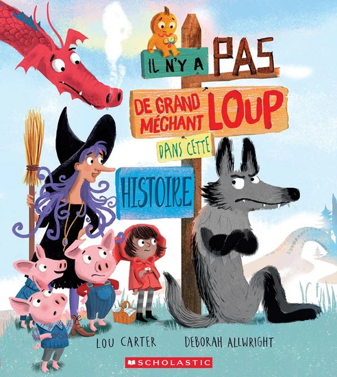 Il n'y a pas de grand méchant loup dans cette hist