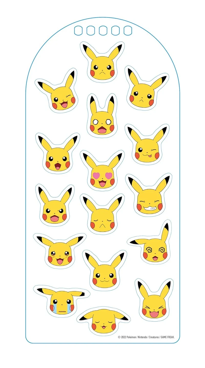 Pokémon Pikachu Carnet créatif Les Incollables