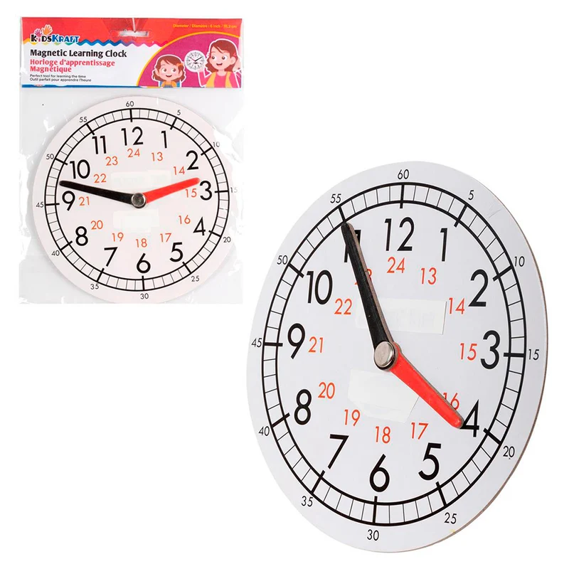 Horloge d'apprentissage magnétique
