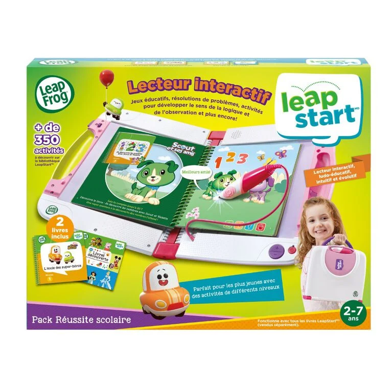 LeapStart - Pack Réussite scolaire - Rose