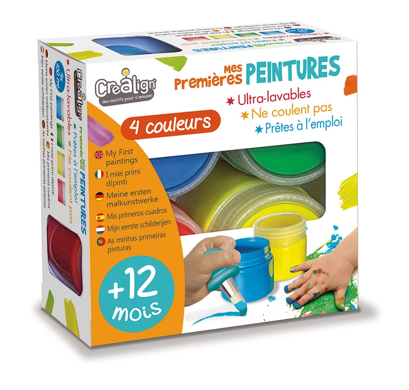 Crealign - Mes premières peintures ultra-lavables
