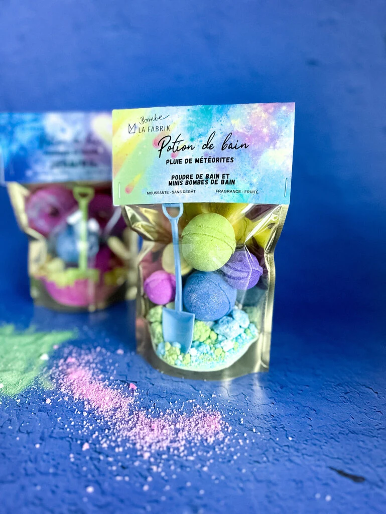 Potion de bain - Pluie de métérorites