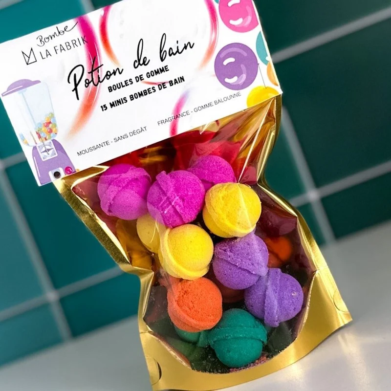 Potion de bain- Boules de gommes