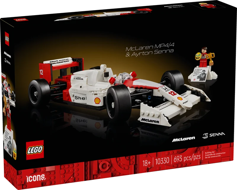 McLaren MP4/4 et Ayrton Senna