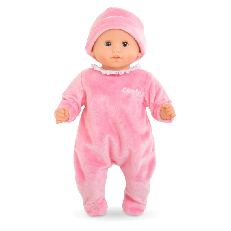 Pyjama rose & bonnet 12''