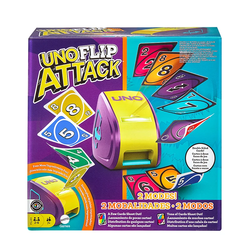 Jeu Uno - Flip Attack