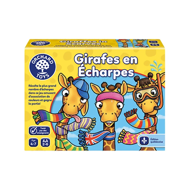 Les girafes en écharpes