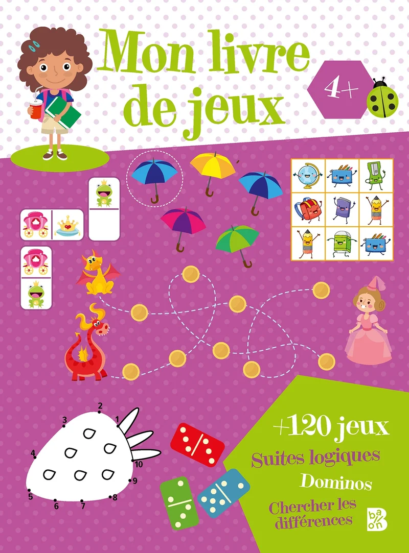 Mon livre de jeux 4+