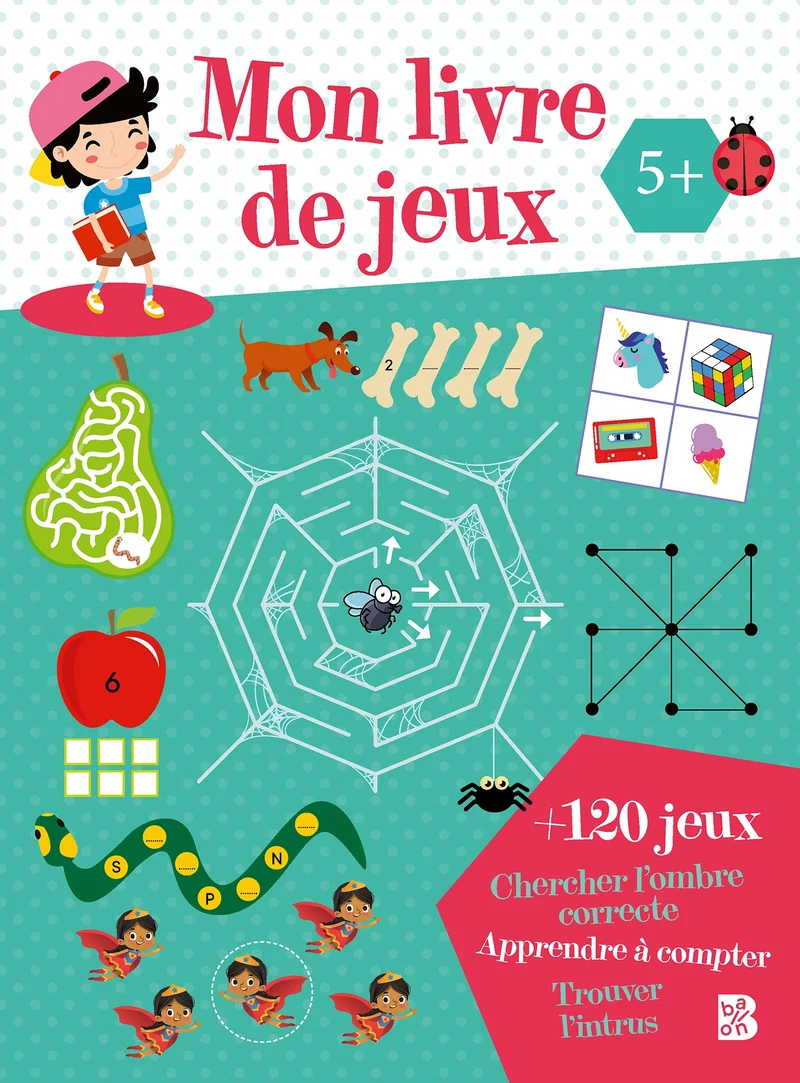 Mon livre de jeux 5+