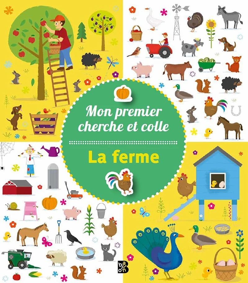 La ferme Mon premier cherche et colle