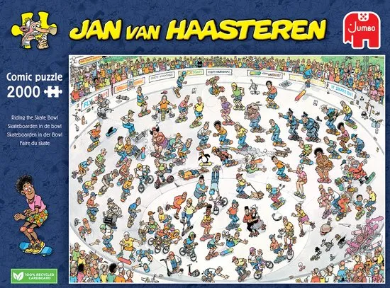 JVH Faire du skate, 2000 pièces