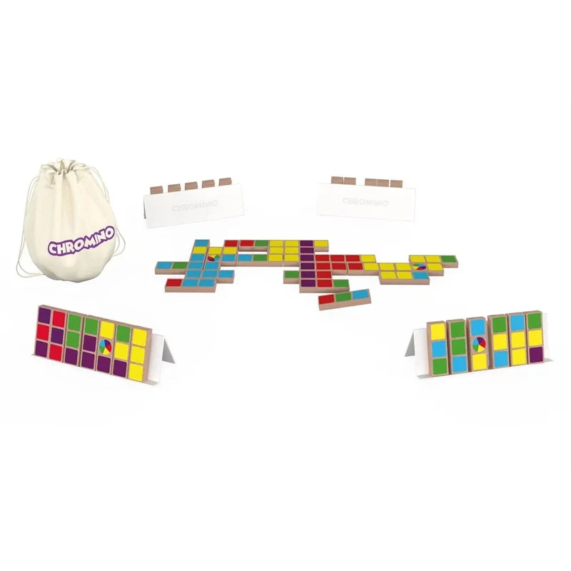 Chromino Version en bois