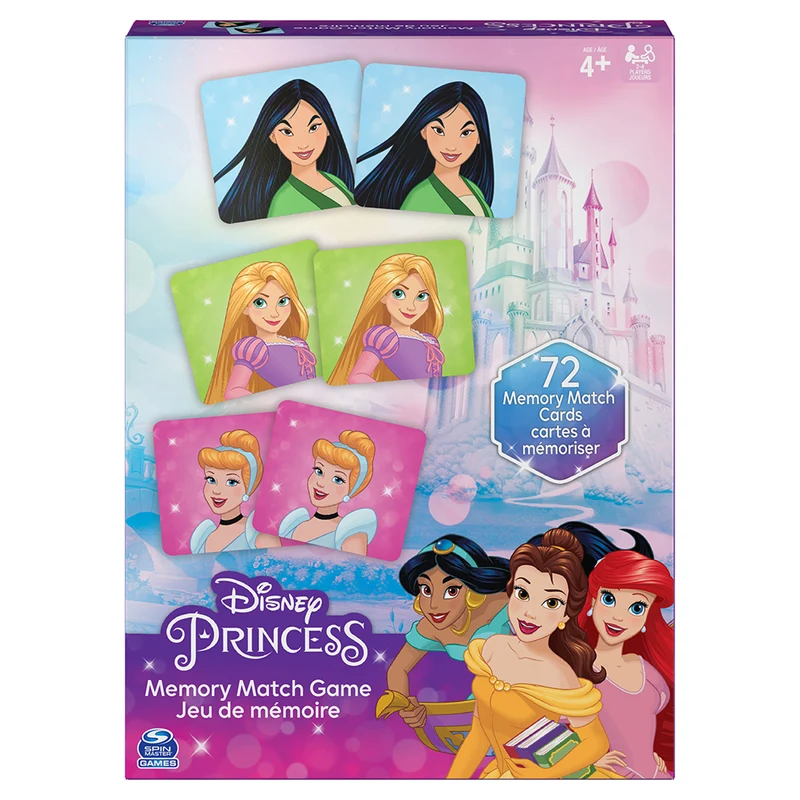 Jeu de mémoire - Princesses Disney
