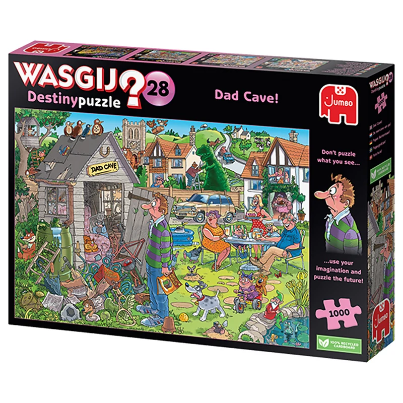 Wasgij Destiny 28 La caverne de Steve, 1000 pièces