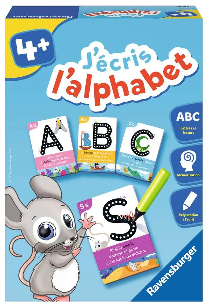 J’écris l’alphabet (FR)