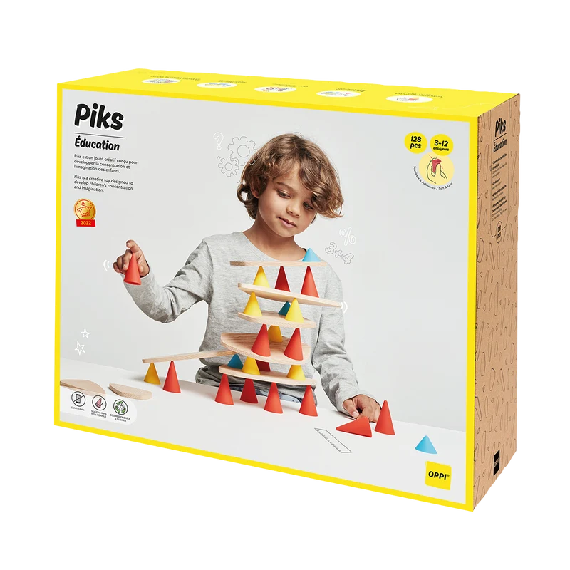 PIKS -Ensemble éducatifs 128 pcs
