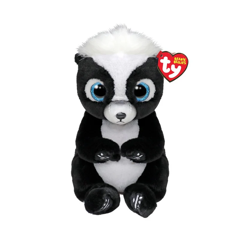 Peluche Beanie Bellies Rukus la moufette 8''