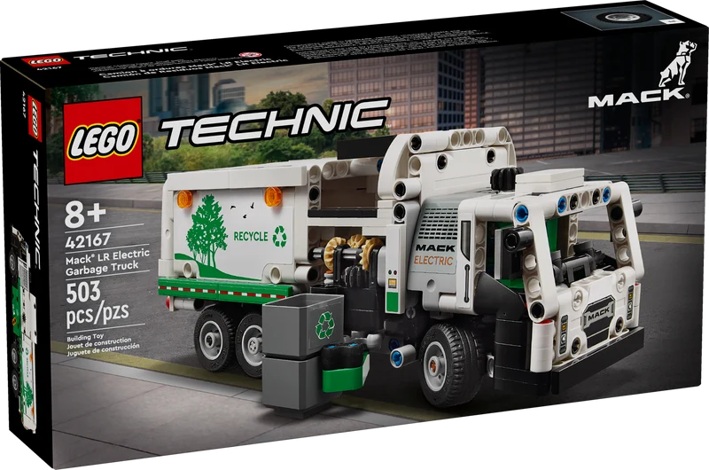 Camion à ordures Mack® LR Electric