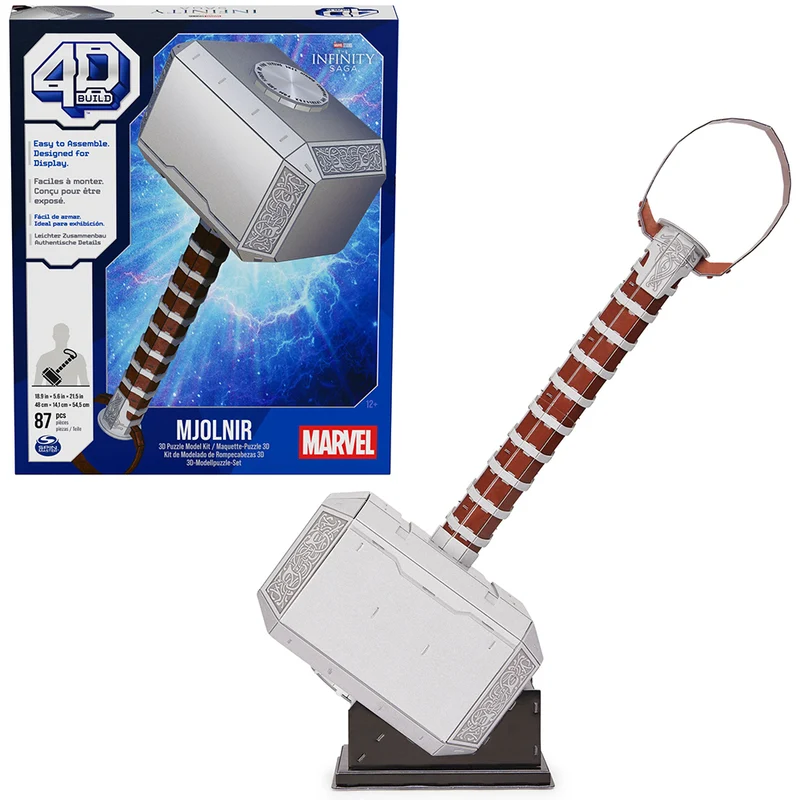 4D Build - Marvel - Mjöllnir Marteau de Thor