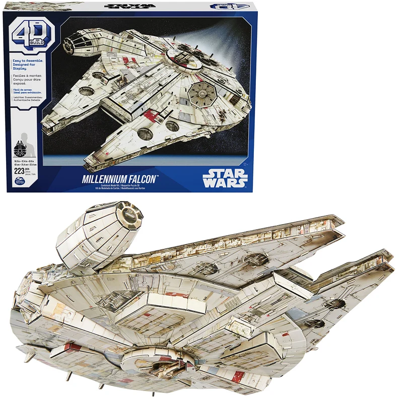 4D Build - Star Wars - Faucon Millenium