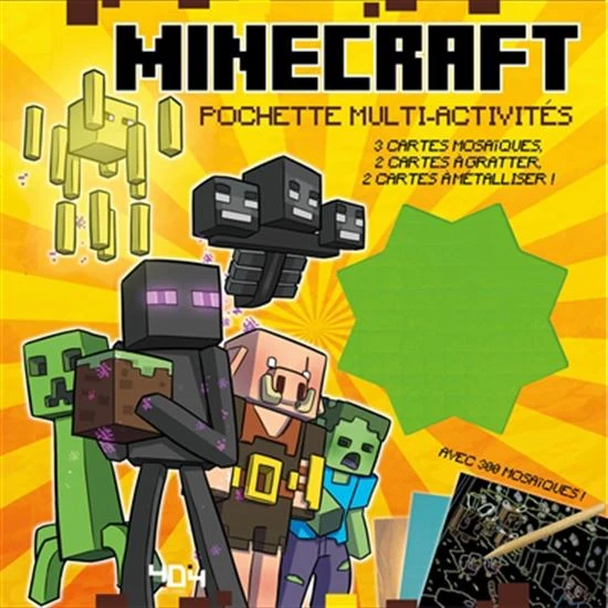 Minecraft Pochette multi-activités