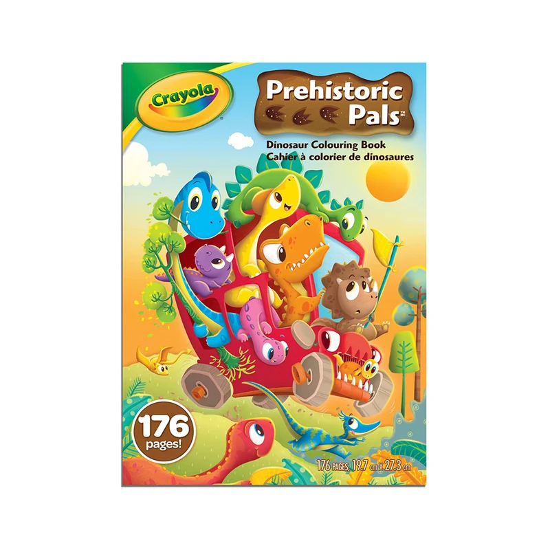 Cahier à colorier dinosaures