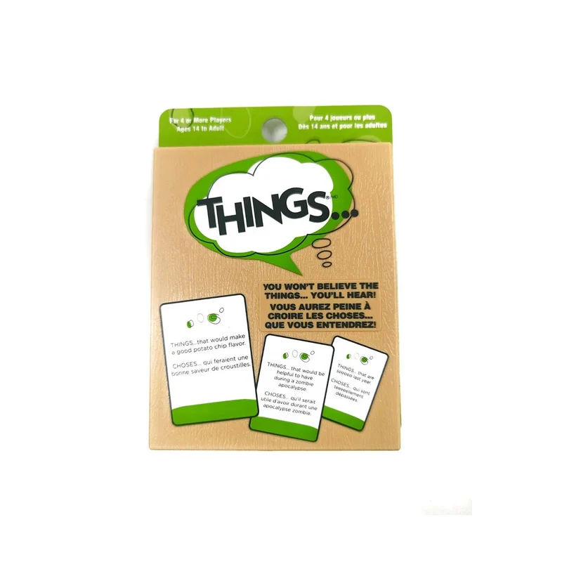 Things... le jeu de carte (multilingue)