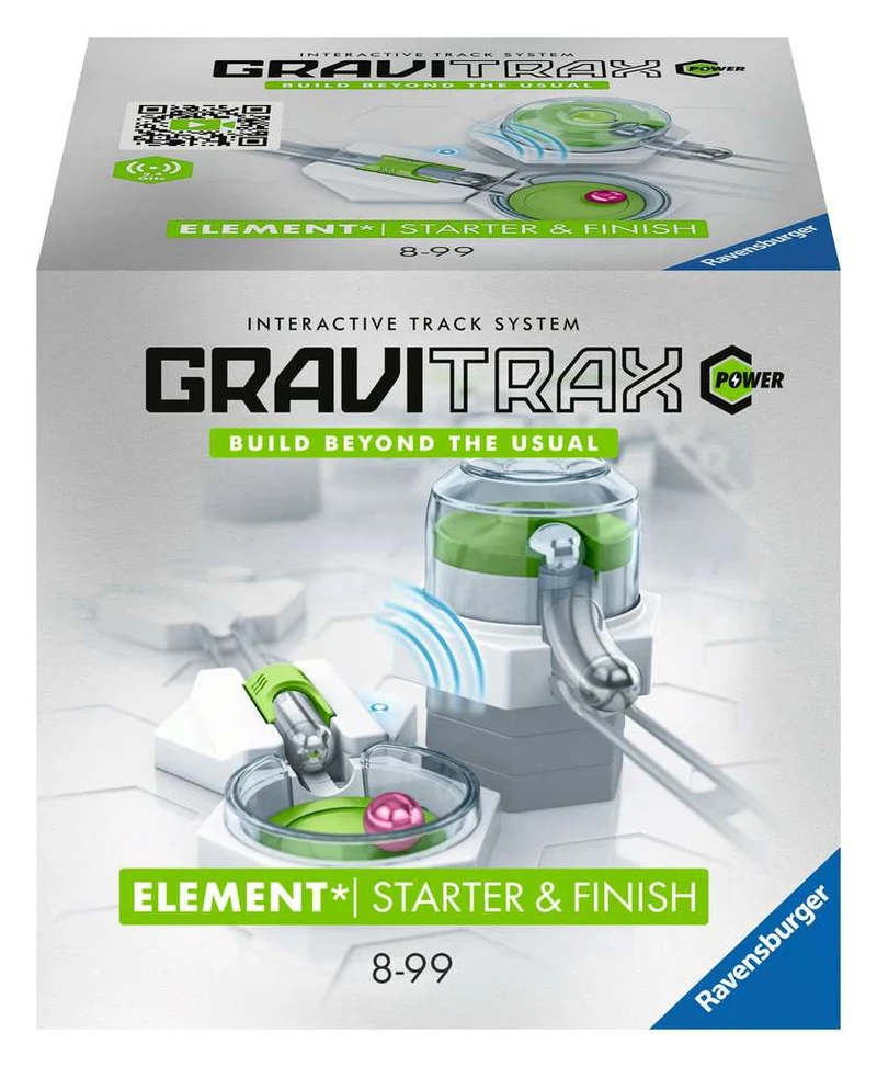 Gravitrax Élément, Démarrage et arivée