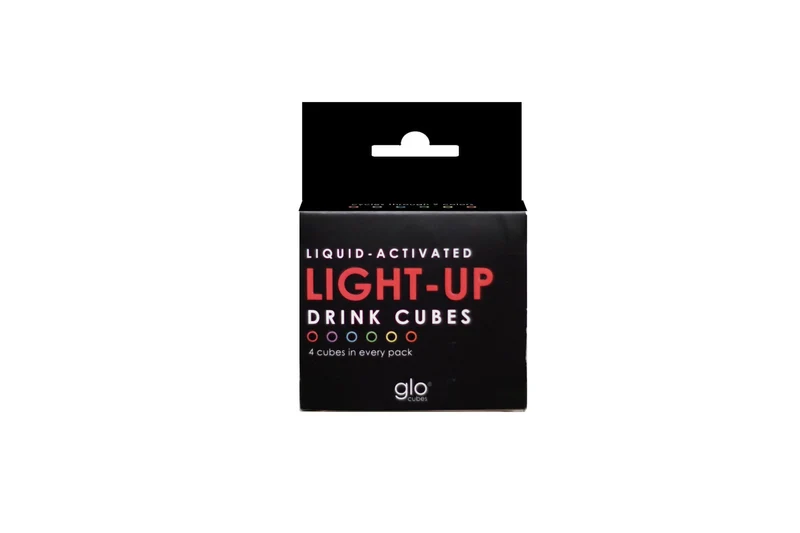 Cubes lumneux à cocktail Glo Pals