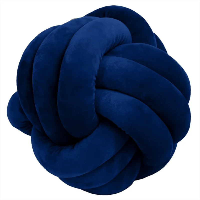 Coussin réconfort bleu acier
