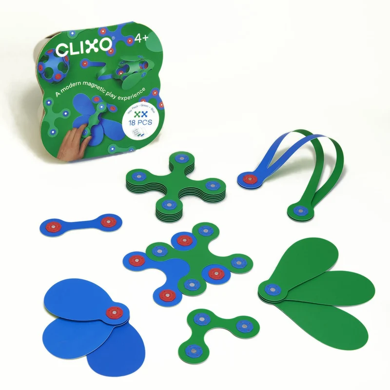 Clixo ensemble Itsy bleu et vert