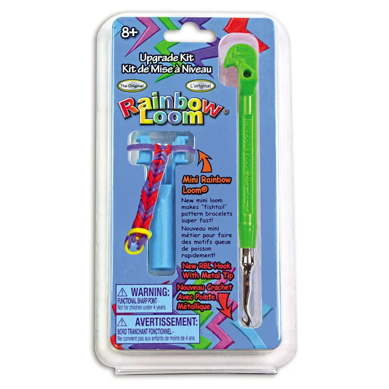 Crochet de métal vert - Rainbow Loom
