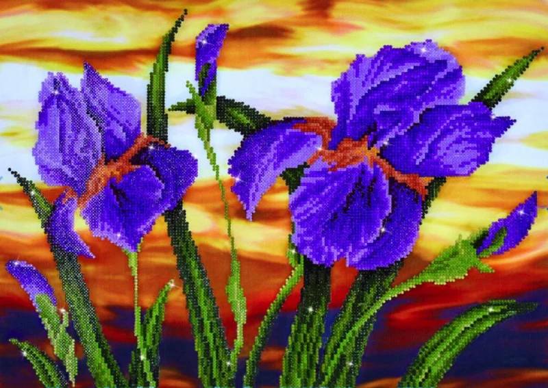 Diamond Dotz - Iris Sunset
