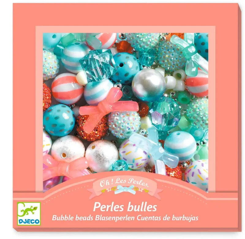 Perles bulles Argent