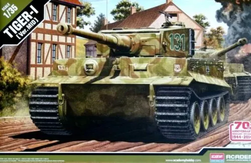 Modèle à coller tiger-1 mid.ver inv44" 1/35
