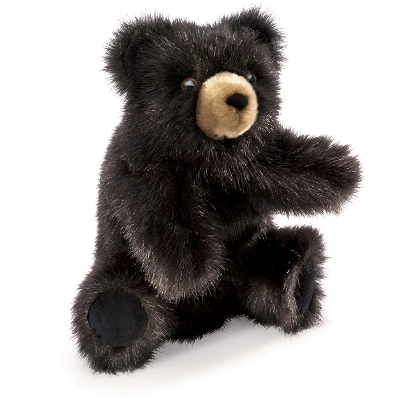Marionnette ourson noir