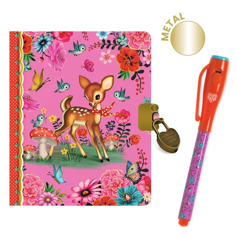 Petit carnet secret et feutre/Fiona