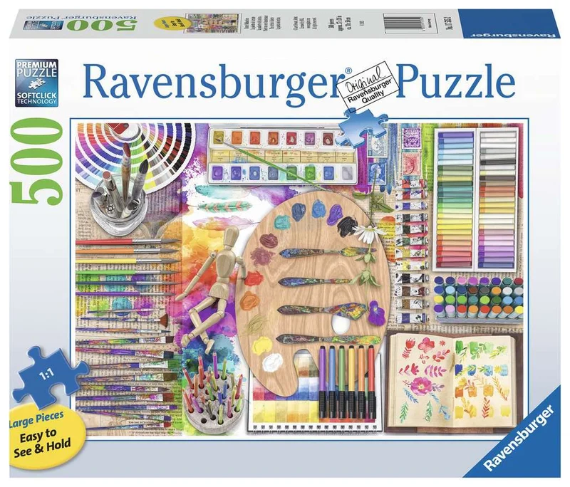 La palette de l’artiste 500 pièces