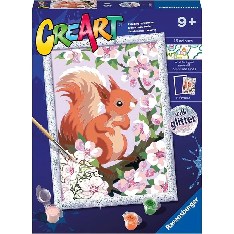 CreART Écureuil du printemps