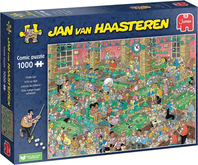 JVH Jouons au billard !, 1000 pièces