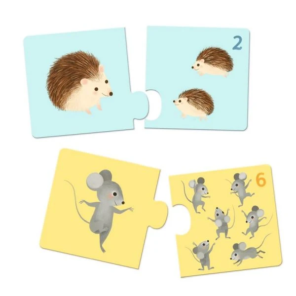 Puzzle Duo - Bébés animaux