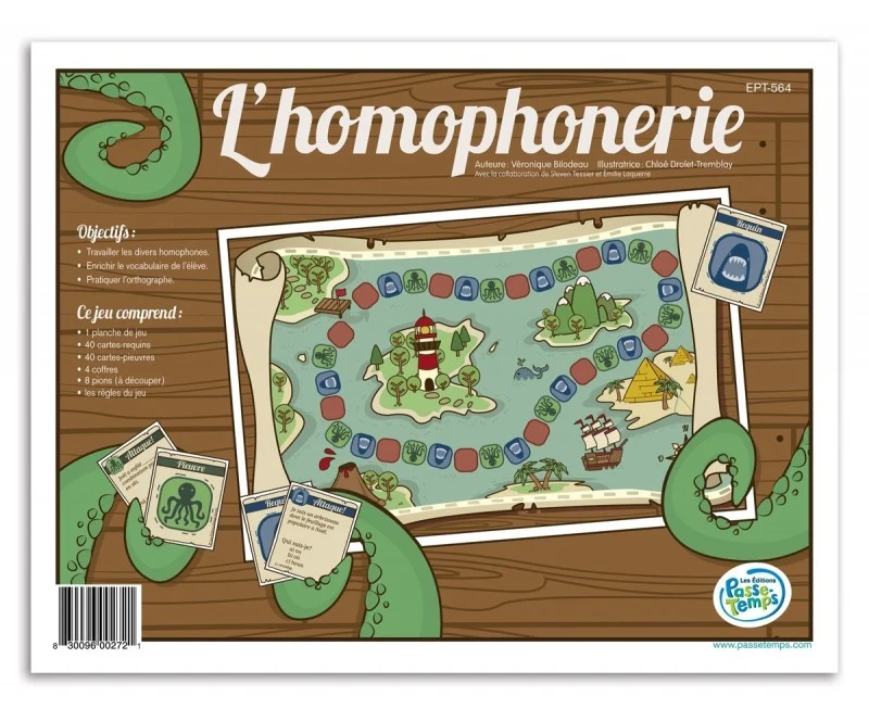 Passe-Temps HOMOPHONERIE