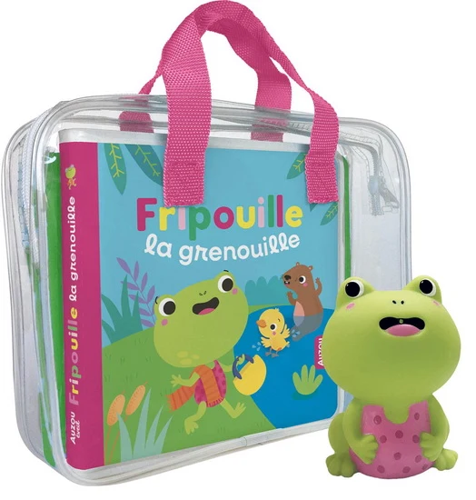 Fripouille la grenouille Livre de bain